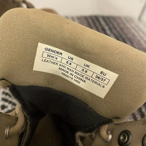 Muck Boot Liberty Waterproof Wedge Booties Womens Brown Casual Boots Size 5.5 - Picture 5 of 8